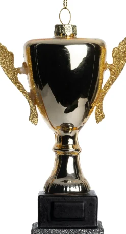 Intratuin kerst ornament trofee goud 8 x 5 x 12,8 cm
