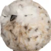 Intratuin kerst ornament Uil ogen dicht bruin D 9 H 9 cm