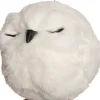 Intratuin kerst ornament Uil ogen dicht wit D 13 H 13 cm
