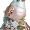 Intratuin kerst ornament vogel op nest 7,4 x 6,8 x 11,6 cm