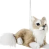 Intratuin kerst ornament Vos liggend beige 7 x 5 x 9 cm
