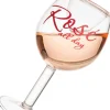 Intratuin kerst ornament wijnglas roze D 5 H 10 cm