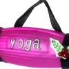 Intratuin kerst ornament yogamat paars 3 x 8,6 x 3,2 cm