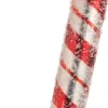 Intratuin kerst ornament Zuurstok rood / wit 5 x 1,5 x 12 cm