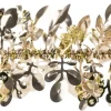 Intratuin kerstslinger Bladik crème / goud 2 m