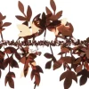 Intratuin kerstslinger met bladeren bruin 200 cm