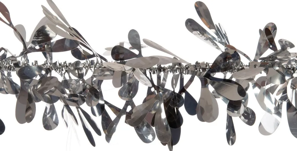 Intratuin kerstslinger met misteltoe zilver 200 cm