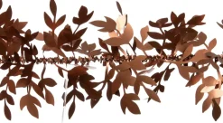 Intratuin kerstslinger met Wisteria bladeren bruin 200 cm