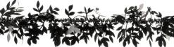 Intratuin kerstslinger Wisteria zwart 2 m
