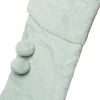 Intratuin kerstsok Fluffy groen 49 x 27 x 1,5 cm