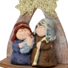 Intratuin kerststal met figuren 11,5 x 6,5 x 12,5 cm