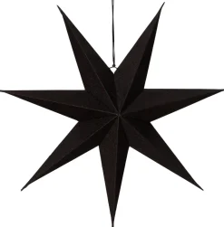 Intratuin kerstster met verlichting Djema zwart D 60 cm