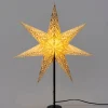 Intratuin kerstster met verlichting wit / goud D 66 H 20 cm