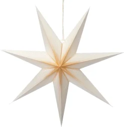 Intratuin kerstster met verlichting crème D 60 H 19 cm
