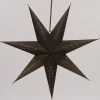 Intratuin kerstster met verlichting zwart 15 x 60 x 60 cm