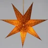 Intratuin kerstster Nula geel met verlichting D 60 cm