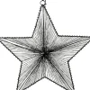 Intratuin kerstster zwart 40 x 5,7 x 38 cm