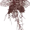 Intratuin kersttak Belle bloem roze 25 cm