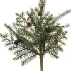 Intratuin kersttak ceder met dennenappels 38 cm