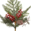 Intratuin kersttak ceder met bessen rood 38 cm