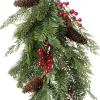 Intratuin kersttak Cyprus rode bes 69 cm