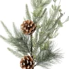 Intratuin kersttak den besneeuwd met dennenappels 60 cm