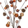 Intratuin kersttak Elin bal bruin / goud 60 cm