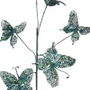 Intratuin kersttak Farfalla vlinder blauw 72 cm