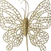 Intratuin kersttak Farfalla vlinder goud 26 cm