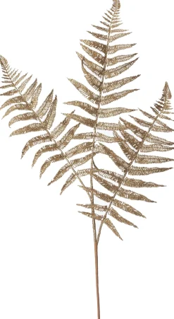 Intratuin kersttak Fern varen rose goud 78 cm