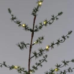 Intratuin kersttak groen met 30 lampjes warm wit 120 cm