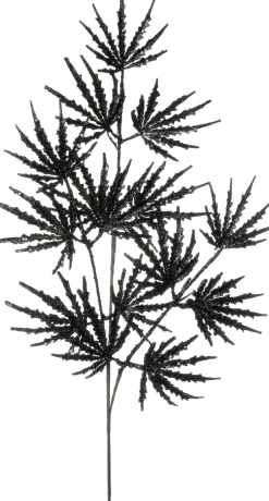 Intratuin kersttak Hala zwart 70 cm