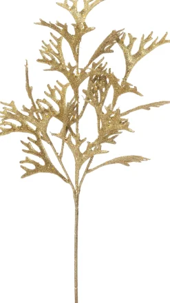 Intratuin kersttak hertshoornvaren goud 59 cm