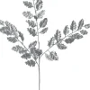 Intratuin kersttak Leona blad zilver 84 cm