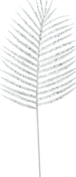 Intratuin kersttak Leona blad wit 76 cm