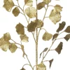 Intratuin kersttak Leona blad goud 82 cm