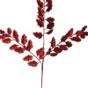 Intratuin kersttak Leona blad rood 84 cm