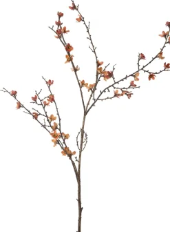Intratuin kersttak met bloemen oranje 98 cm