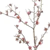 Intratuin kersttak met bloemen paars 98 cm