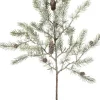 Intratuin kersttak met dennenappel besneeuwd 81 cm