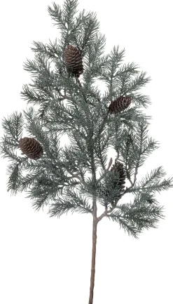 Intratuin kersttak met dennenappels groen 76 cm