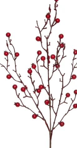 Intratuin kersttak met rode besjes 67 cm