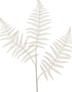 Intratuin kersttak varenblad wit 78 cm