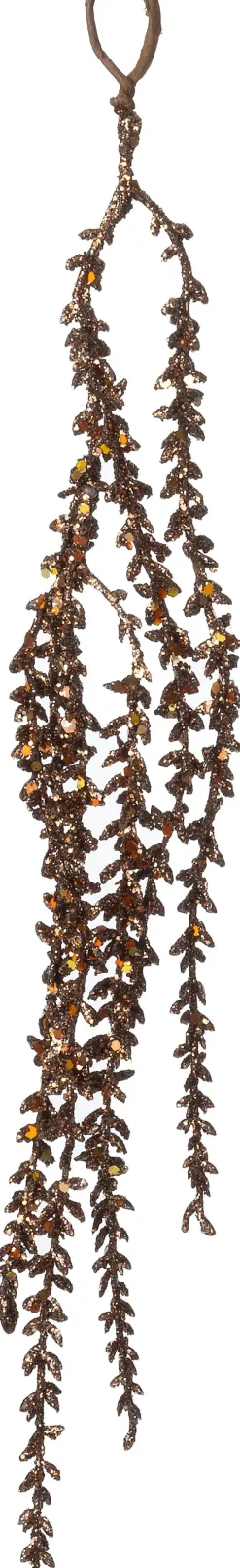 Intratuin kersttak Veerle wilg hangend bruin 38 cm