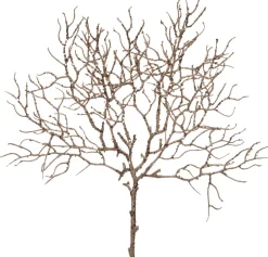 Intratuin kersttak wintertak met glitter goud 43 cm