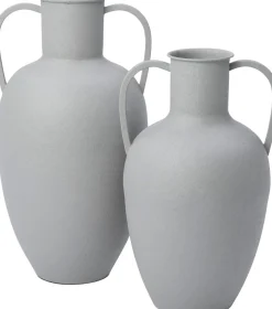 Intratuin kruik Bandon grijs D 22 H 40 cm