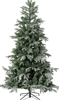 Intratuin kunstkerstboom Axel besneeuwd met 310 lampjes warm wit D 144 H 210 cm