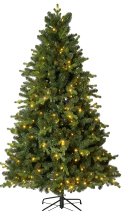 Intratuin kunstkerstboom Graz met 350 lampjes warm wit D 135 H 210 cm