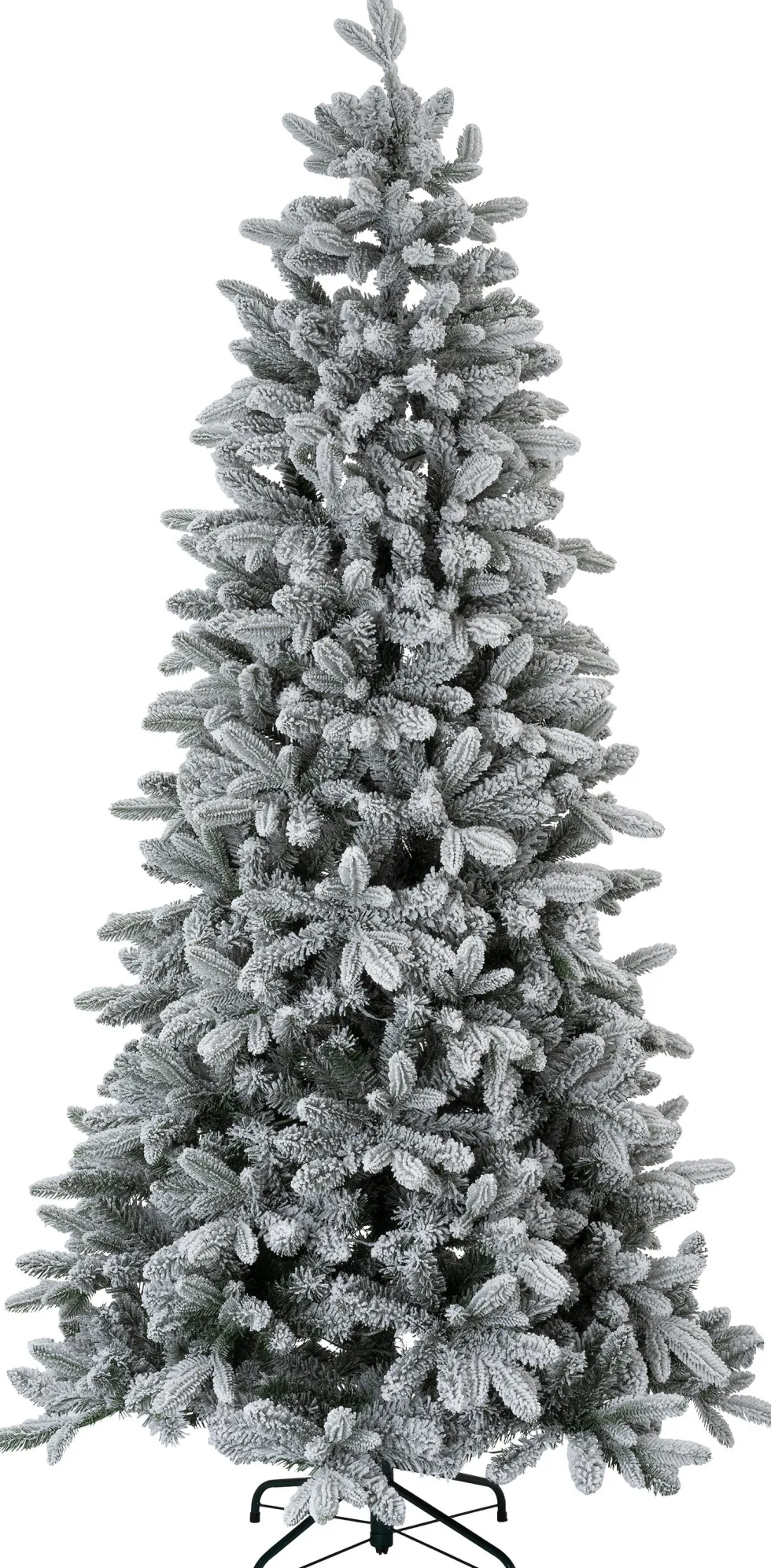 Intratuin kunstkerstboom Helle besneeuwd met 260 lampjes warm wit D 88 H 180 cm
