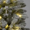 Intratuin kunstkerstboom Helle besneeuwd met 430 lampjes warm wit D 120 H 240 cm